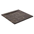 COSYNEO - Receveur de douche en pierre naturelle extra plat à poser 80x80cm - marron marbre - ORIGINE - vignette