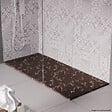 COSYNEO - Receveur de douche en pierre naturelle extra plat à poser 80x130cm - marron marbre - ORIGINE - vignette