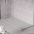 COSYNEO - Receveur de douche en pierre naturelle extra plat à poser 90x180cm - gris marbre - ORIGINE - vignette