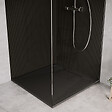 COSYNEO - Receveur de douche en pierre naturelle extra plat à poser 80x80cm - noir - ORIGINE - vignette