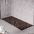 COSYNEO - Receveur de douche en pierre naturelle extra plat à poser 70x180cm - marron marbre - ORIGINE - vignette