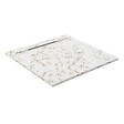 COSYNEO - Receveur de douche en pierre naturelle extra plat à poser 90x90cm - blanc marbre - ORIGINE - vignette