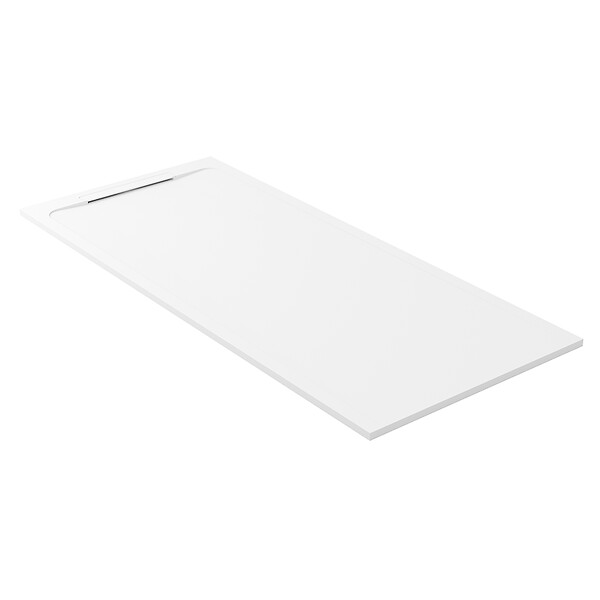 COSYNEO - Receveur de douche en pierre naturelle extra plat à poser 70x80cm - blanc - ORIGINE - large