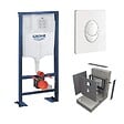 GROHE - Bati support Solido plaque blanche + habillage I-Board - vignette