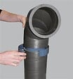 UBBINK - Raccord pour conduits isolés AERFOAM - Diamètre : 180 - Lg 232 mm - Ht 119 mm- réf : 188285 - UBBINK - vignette