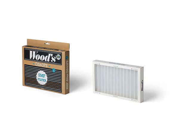 WOODS - Pack de 5 filtres SMF pour déshumidificateur d'air Wood's SW/LD - large