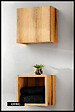 OTITEC - Cube de rangement - 25 cm - Oak - VOLTA - vignette