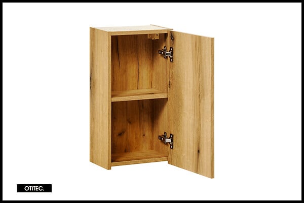 OTITEC - Meuble haut de salle de bain - 55 cm - Oak - VOLTA - large