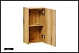 OTITEC - Meuble haut de salle de bain - 55 cm - Oak - VOLTA - vignette