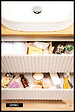 OTITEC - Meuble sous vasque de 80 cm - Cachemire Mat - 2 tiroirs - VOLTA - vignette