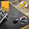 ARTPLAST - Bordure femelle pour Dalle PVC noire Clipsable Sol Antidérapant Carré Noir Garage Atelier PS50CRN/F Art Plast - vignette