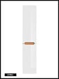 OTITEC - Colonne de salle de bain de 170 cm - Blanc - 2 portes - PASTI WHITE - vignette