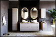 OTITEC - Colonne de salle de bain - 170 cm - Beige - 1 porte - SEA - vignette