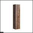 OTITEC - Colonne de salle de bain - 35 x 160 cm - 1 porte - 2 tiroirs - BOLD OAK - vignette