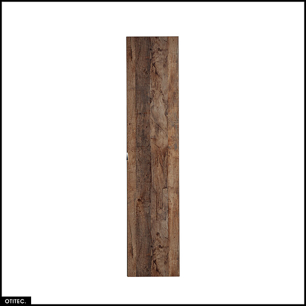 OTITEC - Colonne de salle de bain - 35 x 160 cm - 1 porte - 2 tiroirs - BOLD OAK - large