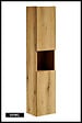 OTITEC - Colonne de salle de bain - 140 cm - Oak - 2 portes - VOLTA - vignette