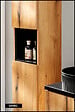 OTITEC - Colonne de salle de bain - 140 cm - Oak - 2 portes - VOLTA - vignette
