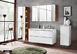 OTITEC - Colonne de salle de bain de 170 cm - Blanc - 1 porte - Avec Miroir - LISOA - vignette