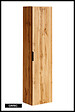 OTITEC - Colonne de salle de bain de 140 cm - Oak - 1 porte - LIVA OAK - vignette