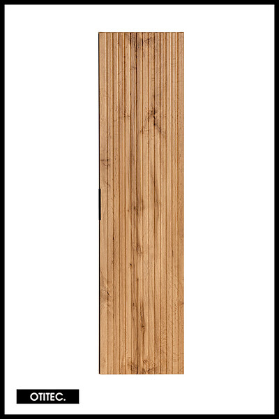 OTITEC - Colonne de salle de bain de 140 cm - Oak - 1 porte - LIVA OAK - large