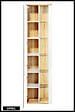 OTITEC - Colonne de salle de bain - 170 cm - Blanc - 2 portes - CYCLO - vignette