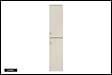 OTITEC - Colonne de salle de bain - 170 cm - Cachemire Mat - 2 portes - ASTRA - vignette