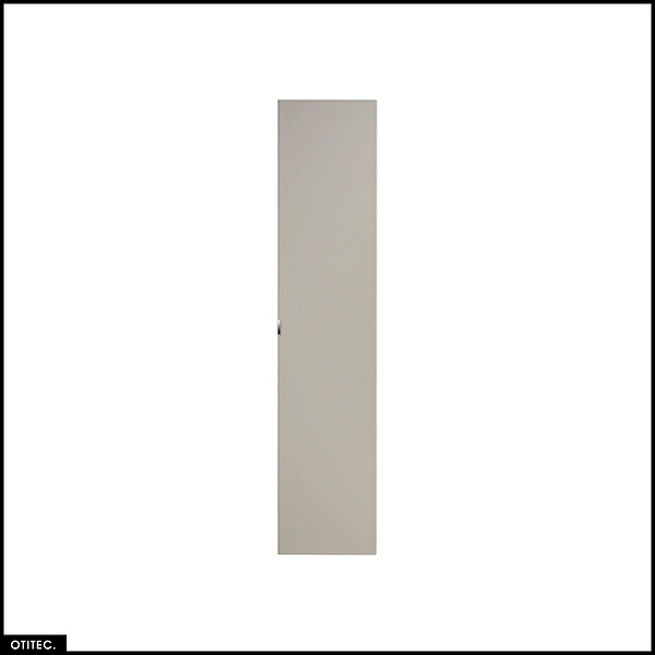 OTITEC - Colonne de salle de bain - 35 x 160 cm - 1 porte - 2 tiroirs - BOLD TAUPE - large