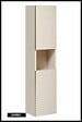 OTITEC - Colonne de salle de bain de 140 cm - 2 portes - DANO - vignette