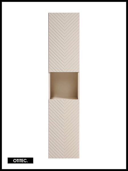 OTITEC - Colonne de salle de bain de 140 cm - 2 portes - DANO - large