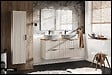 OTITEC - Colonne de salle de bain de 140 cm - Cachemire Mat - 1 porte - LIVA - vignette