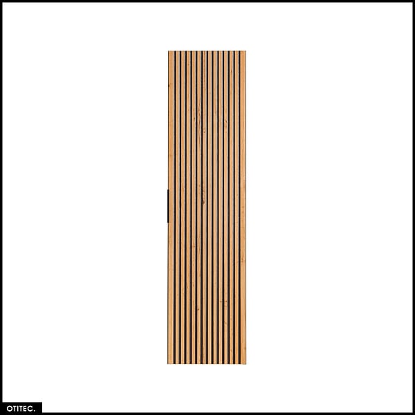 OTITEC - Colonne haute - 35 x 140 cm - 1 porte - Chêne Wotan - WOTANIA - large