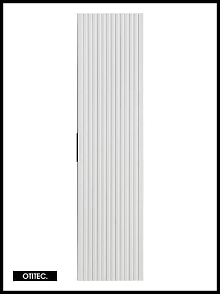 OTITEC - Colonne de salle de bain de 140 cm - Blanc - 1 porte - LIVA WHITE - large