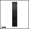 OTITEC - Colonne de salle de bain - 170 cm - Noir - 1 porte - SEA - vignette