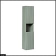 OTITEC - Colonne de salle de bain - 30 x 140 cm - 2 portes - ROSEAU - vignette