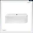 BESCO - Baignoire asymétrique - 160 x 75 cm - Gauche - sans Habillage - avec Pieds - Vidage Chrome - AVITA - vignette