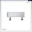 BESCO - Baignoire asymétrique - 150 x 100 cm - Gauche - avec Habillage - Pieds - Poignées - Repose-tête - Vidage Chrome - NATALIA PREMIUM - vignette