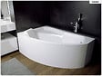BESCO - Baignoire asymétrique - 170 x 110 cm - Gauche - sans Habillage - avec Pieds - Vidage Chrome - RIMA - vignette