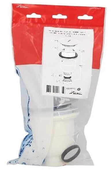 NICOLL - Bonde De Douche Capot Abs Chromé Ø 90 Mm Sortie Verticale - large