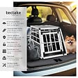 TECTAKE - Cage de transport pour chien simple dos droit noir - vignette