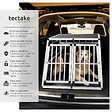 TECTAKE - Cage de transport pour chien double dos droit noir - vignette