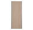 YNGENIO - Porte de placard coulissante Chêne Naturel - H248.5xL62.2cm - vignette