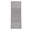 YNGENIO - Porte de placard miroir et gris - H248.5xL62.2cm - vignette