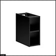OTITEC - Cube de rangement - 20 x 45 cm - BOLD BLACK - vignette
