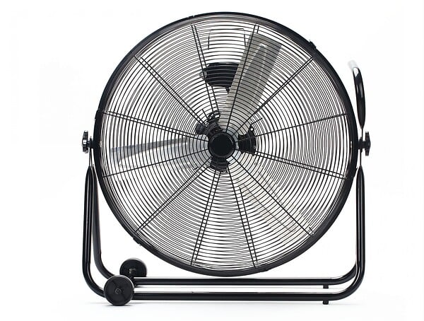 PURLINE - Ventilateur industriel 160W avec 3 vitesses et roues - large