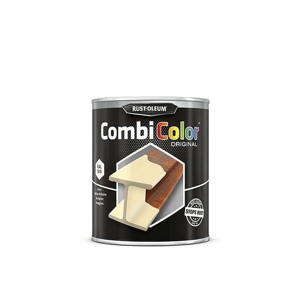 RUST-OLEUM - Primaire de protection antirouille et finition CombiColor Original ivoire clair RAL 1015 pot 750ml - RUST-OLEUM - 7342.0.75 - large