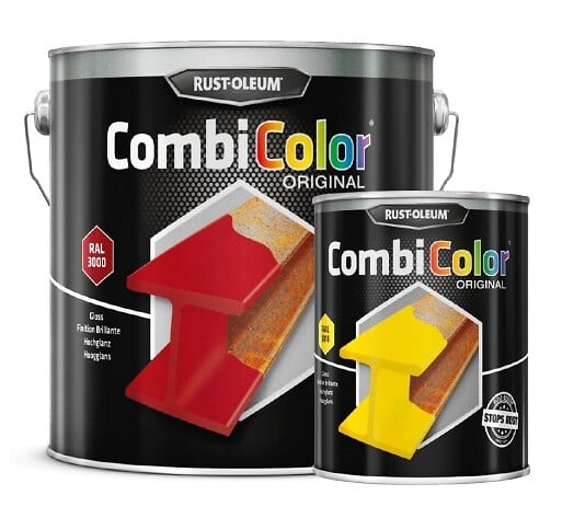RUST-OLEUM - Primaire et finition antirouille CombiColor Original gris argent RAL 7001 pot 750ml - RUST-OLEUM - 7382.0.75 - large