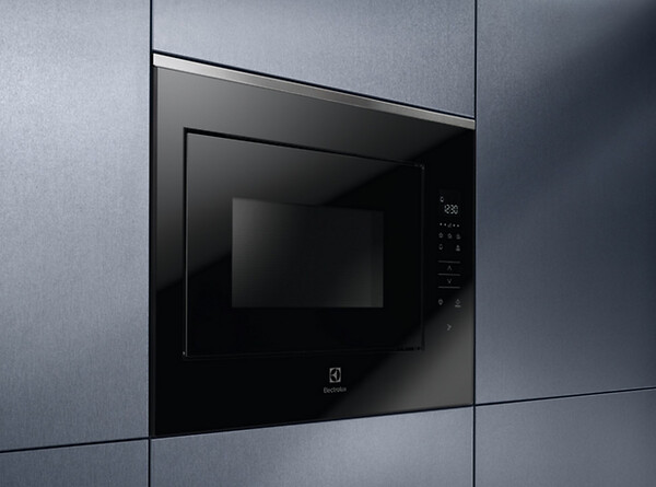 ELECTROLUX - micro-ondes encastrable 26l 900w noir/inox - kmfe264tex - large