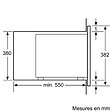 BOSCH - Micro-ondes Encastrable 25l 900w Inox - BFL553MS0 - vignette