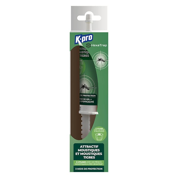 KPRO - Recharge attractif piège anti-moustiques - 3 doses - 3 mois - large