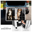 TECTAKE - Cage de transport pour chien double dos incliné noir - vignette